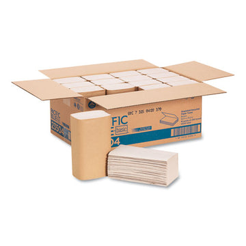 Georgia Pacific® Professional Pacific Blue Basic S-fold Paper Towels, 10 1-4x9 1-4, Brown, 250-pack, 16 Pk-ct freeshipping - TVN Wholesale